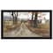 Homeroots The Road Home 9 Black Framed Print Wall Art 406399 - alternate 1