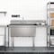 Koolmore 57 in. 16-Gauge 2-Compartment Sink with 18 in. Right drainboard, Bowl Dimensions 18''x18''x14'' KM-SB181814-18R316 - alternate 8