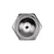 Auveco 1/4in-20 x 7/16in Steel Acorn Cap Nut - Nickel, 50PK 11182 - alternate 2