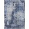 Homeroots 3' X 5' Navy Blue And Sky Blue Abstract Washable Indoor Outdoor Area Rug 587290 - alternate 9