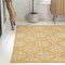 Jonathan Y Amora Traditional Mediterranean Tile Design Yellow/Cream 3 ft. x 5 ft. Indoor/Outdoor Area Rug TSN206C-3 - alternate 7