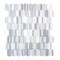 Apollo Tile Cloud Gray 12x13 Equator Marble Polished Floor and Wall Mosaic Tile 5.59 sqft/case, 5PK APLMRM8801A - alternate 9