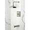 Kingston Brass Single-Handle Pressure Balanced Tub and Shower Faucet, Brushed Nickel KB6148PL - alternate 4