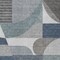 Homeroots 3' X 5' Gray Blue And Ivory Geometric Washable Indoor Outdoor Area Rug 616724 - alternate 7