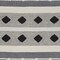 Homeroots 60" X 50" Black and Blue Woven Cotton Striped Throw Blanket with Tassels 516620 - alternate 6