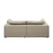 Homeroots 86in Cream and Brown Cotton Blend Loveseat 720472 - alternate 9