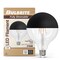 Bulbrite LED Filament, 6 Watt Dimmable G40 Light Bulb, Half Black Finish, E26 Base, 2700K 500 Lumens, 2PK 862064 - alternate 12