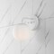 Jonathan Y Louis Parisian Globe 5.75" 1-Light Metal/Frosted Glass Modern Contemporary LED Vanity Light, White JYL3534D - alternate 11