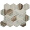 Apollo Tile Beige 10.2 in x 11.7 in Recycled Glass Matte Floor and Wall Mosaic Tile 8.29 sqft/case, 10PK APLNNH8811BRA - alternate 1