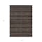 Homeroots 5' X 8' Chocolate And Brown Southwestern Washable Indoor Outdoor Area Rug 587525 - alternate 9