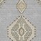 Homeroots 3' X 5' Gray Beige And Ivory Oriental Washable Indoor Outdoor Area Rug 598412 - alternate 9