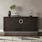 Homeroots 72in Gray Buffet Table with Two Doors 366218 - alternate 4