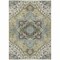 Homeroots 3' X 5' Beige Green And Brown Oriental Washable Indoor Outdoor Area Rug 600132 - alternate 9