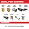 Milwaukee Tool 6 in. 6 TPI SAWZALL THE WRECKER with NITRUS CARBIDE Multi-Material Reciprocating Saw Blade (1 pk) 48-00-5271 - alternate 13