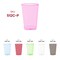 Smarty Had A Party 12 oz. Clear Pink Disposable Plastic Party Cups, 240PK 512C-P-CASE - alternate 8