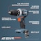 Senix X2 20 Volt Max Brushless 1/2'' Cordless Drill/Driver, Tool Only PDDX2-M2-0 - alternate 7
