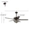 Jonathan Y Ali 48" 3-Light Wrought Iron LED Ceiling Fan With Remote, Oil Rubbed Bronze JYL9704A - alternate 12