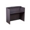 Boss Reception Desk Glazed Reception Desk, 48"Wx26"Dx41.5"H, D, 48" W X Driftwood N168-DW - alternate 1