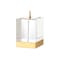 Jonathan Y Estelle 32 in. LED Metal/Crystal Table Lamp, Clear/Gold Leaf JYL5006A - alternate 6