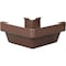 Amerimax Home Products 5 In. Traditional K-Style Brown Vinyl Gutter Outside Miter M1503 - alternate 2