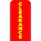 Showdown Displays 3 Ft W X 72 In H Eurofit Straight Wall Graphic (Polyester Knit) - Clearance Red 908101-002 - alternate 2