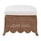 Bali & Pari Detta Natural Rattan Footstool 263-14483-ZORO - alternate 6