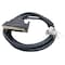Compucableplususa 5FT DB37 Female to Bare Wire RS232 Serial Pigtail Cable - 28AWG Shielded Open End PVC DBC-37FW-05 - alternate 1