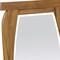 Homeroots 35" Natural Solid Wood Framed Accent Mirror 376776 - alternate 7
