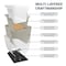 Anzzi Talyah 5.92 ft. Freestanding Bathtub in White FT-AZ090 - alternate 8