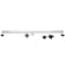 Kingston Brass 72-Inch Stainless Steel Linear Shower Drain with Reversible Tile Insert and Flat Grate BSFK7221 - alternate 1