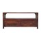 Homeroots 43in Brown Solid Wood Enclosed and Open Storage TV Stand 720017 - alternate 7