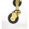 Homeroots Polished Gold Bar Cart 388955 - alternate 8