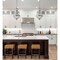 Jonathan Y Regina 12" Crystal/Metal Empire LED Pendant, Antique Brass JYL6109A - alternate 14