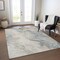 Homeroots 10' X 14' Beige Khaki And Gray Abstract Washable Indoor Outdoor Area Rug 617571 - alternate 7