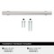 Amerock Central 6-5/16 inch (160mm) Center-to-Center Polished Chrome Cabinet Pull, 10PK 10VMP3716326 - alternate 3