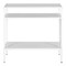 Homeroots 24" White Steel End Table With Two Shelves 544205 - alternate 8