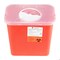 Dealmed Sharps Container 2 Gallon Rotor Opening Red 781922 - alternate 5