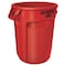 Rubbermaid Commercial BRUTE 32 gal Round Heavy Duty Plastic Can, Red, None, Plastic, Not Applicable FG263200RED - alternate 1