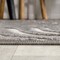 Jonathan Y Maribo High-Low Abstract Groovy Striped Gray/Ivory 6 ft Round Indoor/Outdoor Area Rug SCN103B-6R - alternate 8
