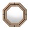 Bali & Pari Mirai Bohemian Woven Grasscloth Octagon Accent Mirror 255-14041-ZORO - alternate 1
