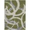 Homeroots 3' X 5' Olive Green Beige And Gray Abstract Washable Indoor Outdoor Area Rug 599142 - alternate 9