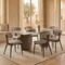 Leisuremod Dilenny Faux Leather Dining Chair - Modern Padded Side Chair with Steel Legs DC49LGR - alternate 7