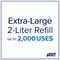 Purell Soap Disp, WH, 2,000 mL, 11 5/8 inD, PK6 5230-06 - alternate 7