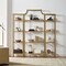 Crosley Aimee 3-Piece Etagere Bookcase Set KF65004GL - alternate 8