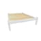 Homeroots White Solid Wood Full Bed Frame 546716 - alternate 5