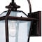Homeroots Antique Bronze Terrarium Shape Wall Light 398644 - alternate 5