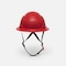 Ironwear Type 2 Class C Vented Full Brim Safety Helmet w/ Chin Strap, Red 3969-R - alternate 1