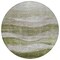 Homeroots 8' Green And Beige Round Abstract Washable Indoor Outdoor Area Rug 604973 - alternate 8