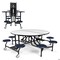 Palmer Hamilton Cafeteria Stool Table 59T122960RD-S8-GBN - alternate 6
