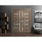 Sartodoors Solid French Double Doors Frosted Glass Oak 72x80 (2* 36x80) Solid Core Modern Interior QUADRO4088DD-AKA-72 - alternate 1